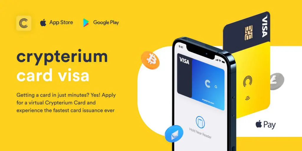 Crypterium: крипто портфейл с неограничени функции