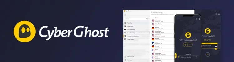 CyberGhost - Chrome VPN с огромно покритие
