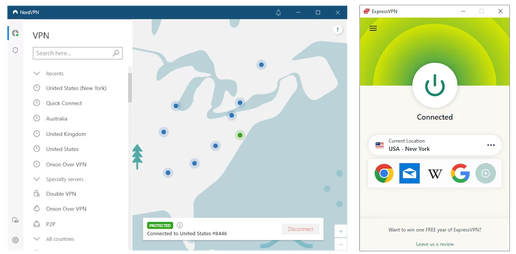 най-добра безплатна VPN услуга за Chrome е NordVPN