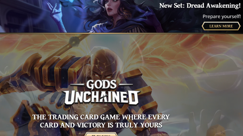 Gods unchained p2e игра
