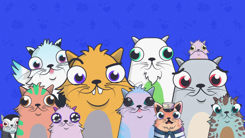 Игра Cryptokitties
