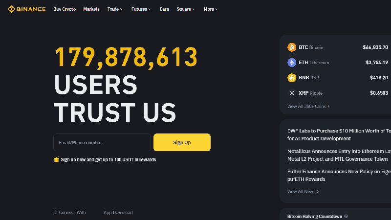 Binance криптообмен с ниска такса