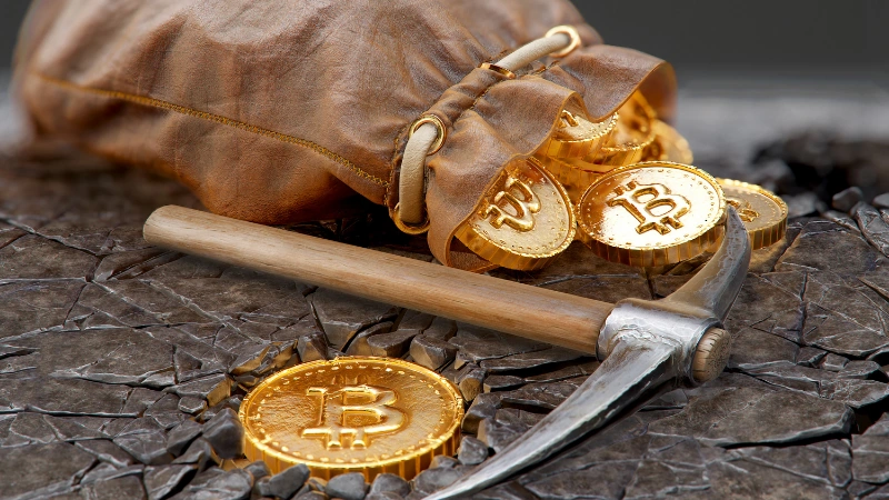 Добив на биткойни