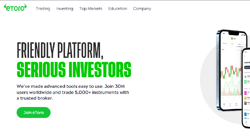 Най-добрите крипто приложения etoro