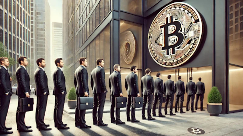 Масивният ръст на ETF изтласква биткойн близо до 66 хил. долара