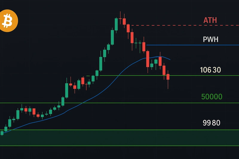 BTC Гарфийлд ден TA от Mako Sharks