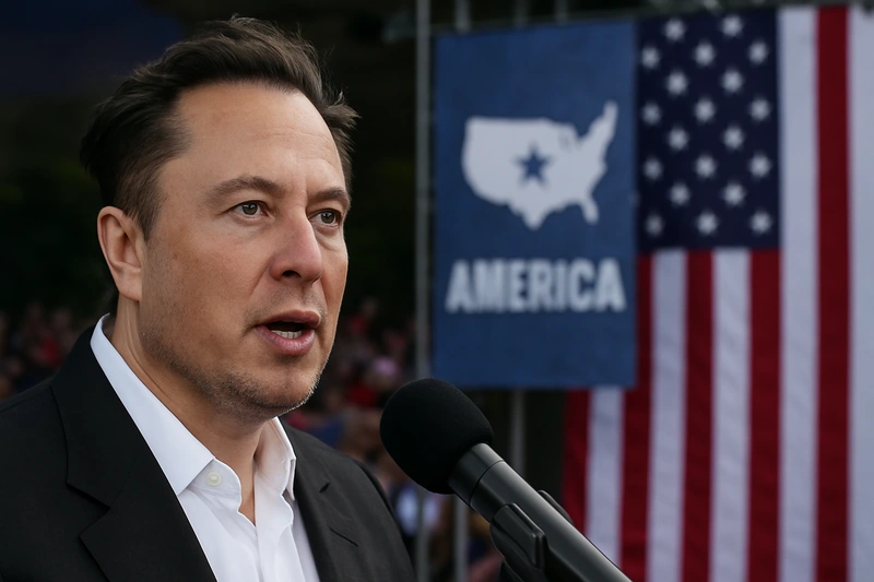 Илон Мъск подкрепя Bitcoin в стартирането на партията „America Party“, пазарът реагира