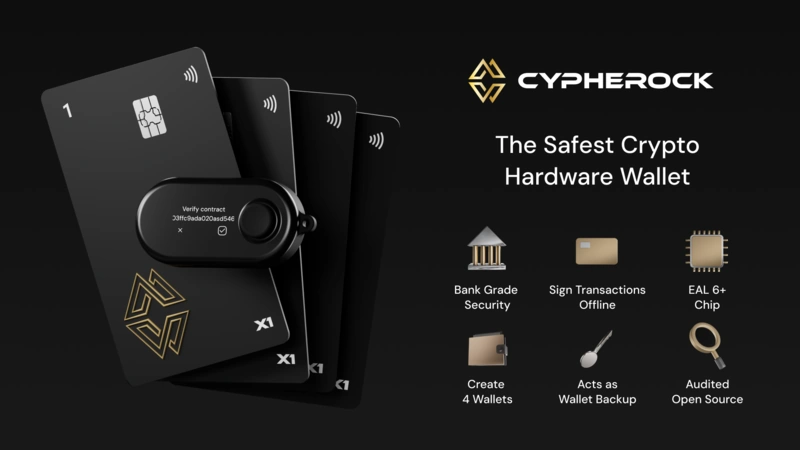 Cypherock X1 портфейл ревю