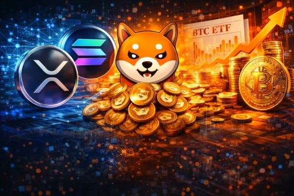 Седмични акценти в криптосферата: XRP навлиза в Solana, ETF-ите на Bitcoin отбелязват ръст, SHIB показва признаци за натрупване