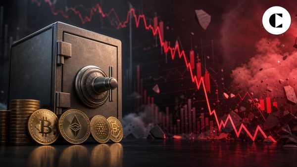 Институциите задържаха крипто активи по време на спад на пазара